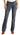 WOMENS ROCK & ROLL MID RISE STRETCH BOYFRIEND V POCKET STRAIGHT JEANS