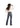 WOMENS ROCK & ROLL MID RISE BOOTCUT IVORY/KHAKI EMBROIDERY RIDING JEAN