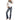 Rock & Roll Denim® Ladies Cowhide Applique Riding Jeans