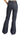 WOMENS ROCK & ROLL -HIGH RISE EXTRA STRETCH STRIPED JACQUARD TROUSER JEANS