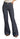 WOMENS ROCK & ROLL -HIGH RISE EXTRA STRETCH STRIPED JACQUARD TROUSER JEANS