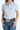CINCH Women's Arenaflex Buton Down Short Sleeve - Light Blue
