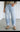 Denim Barrel Jean Light w/ Raw Hem