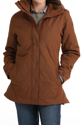 Cinch Womens Barn Coat - Brown