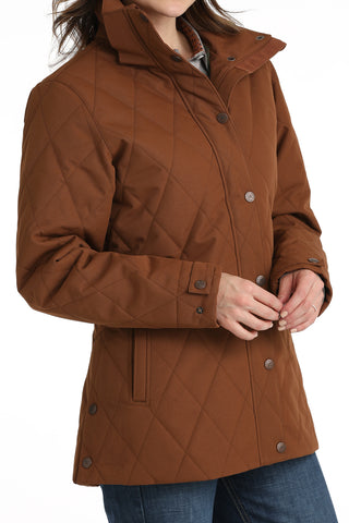 Cinch Womens Barn Coat - Brown