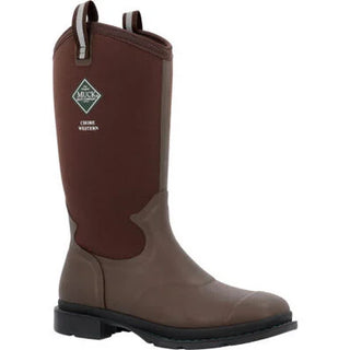 Mens Chore Tall Western Work Muck Boot - Brown