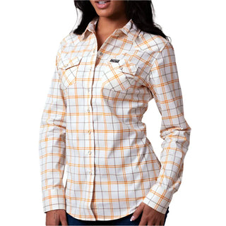 Kimes Ranch Women's Lucas Plaid Shirt - Natural