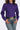 Cinch Women's Button Down - Solid Purple