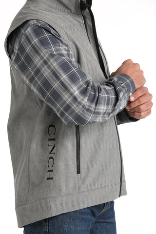 Cinch Men's Match Boys Bonded Vest - Gray