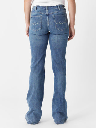 CC Western Signature Mid Rise Trouser Jean Womens