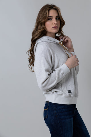 Kimes Womens Laguna Hoodie - Oatmeal